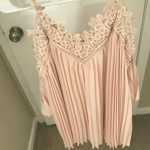 Light pink dress